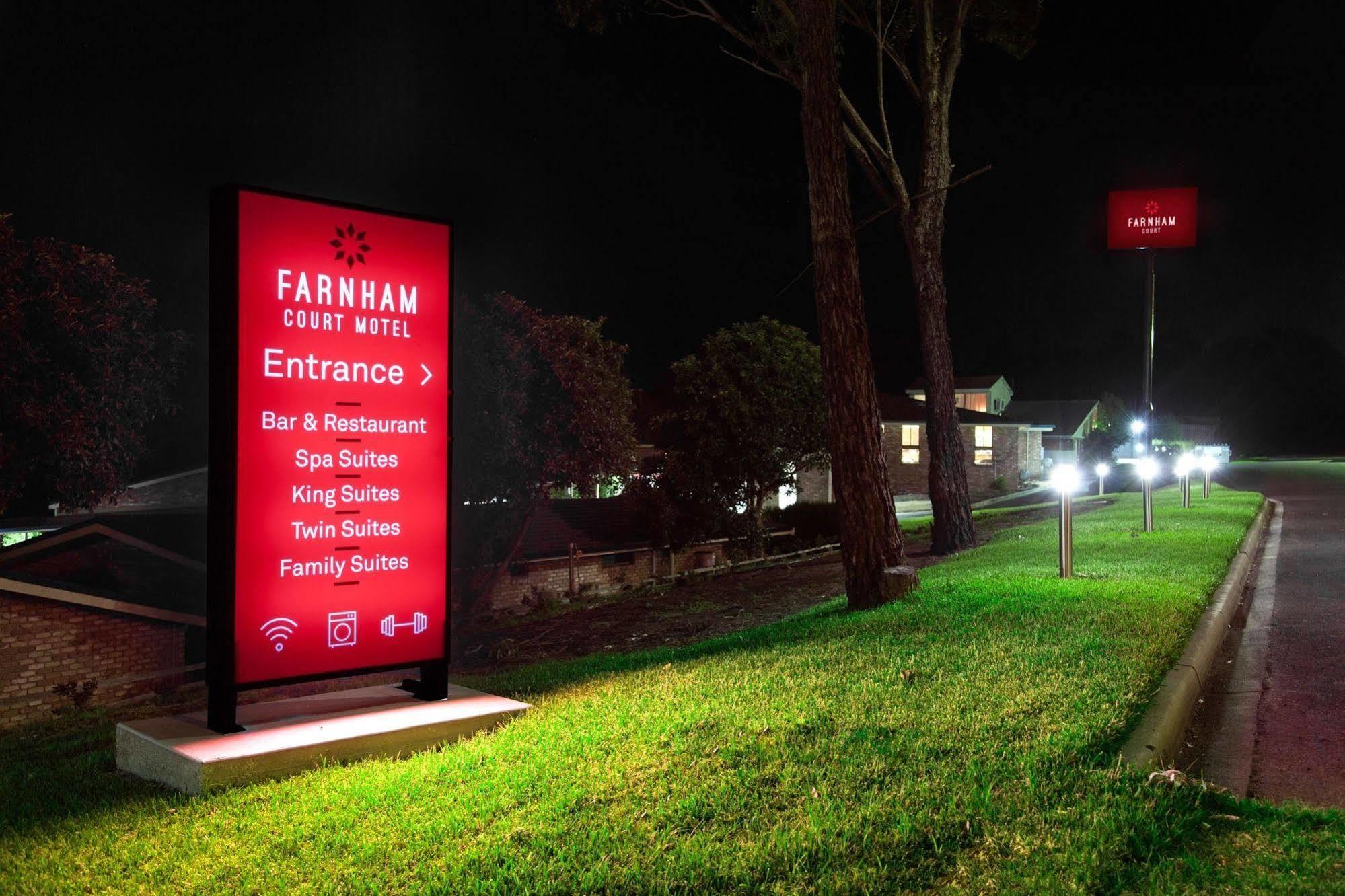 Farnham Court Motel And Restaurant Morwell Exterior foto